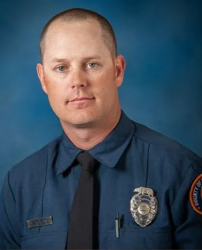 Firefighter Tory Carlon